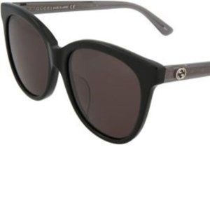 Gucci Women's GG0081sk 56MM Sunglasses Women's Black with Case